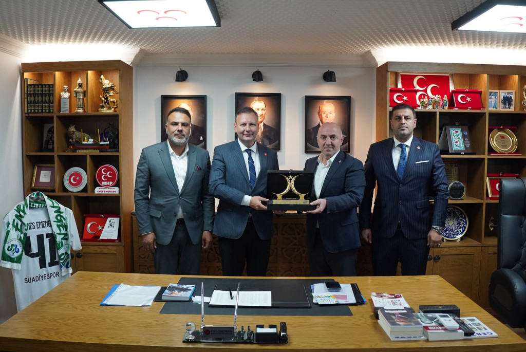 Başkan Bıyık’tan Başkan Emengen’e hayırlı olsun ziyareti!