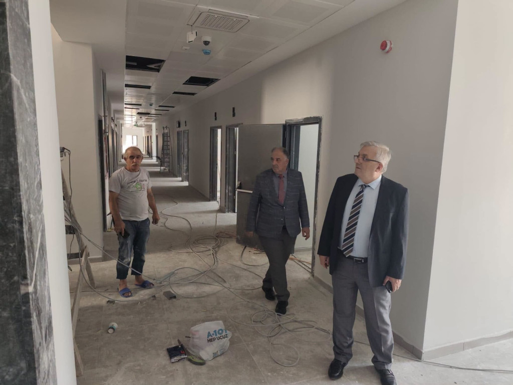 İl Sağlık Müdürü Pehlevan inceledi
