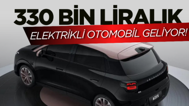 330 bin liralık elektrikli otomobil geliyor! 
