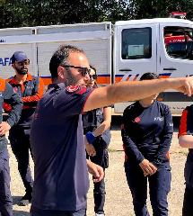 AFAD ekiplerine zorlu şartlar için ileri sürüş eğitimi