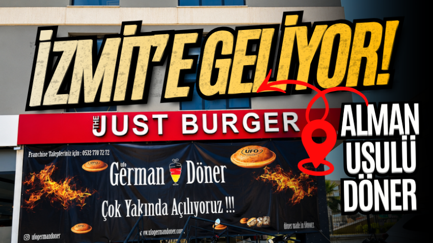 Alman usulü döner İzmit’e geliyor!