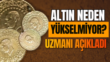 Altın neden yükselmiyor? Uzmanı açıkladı 