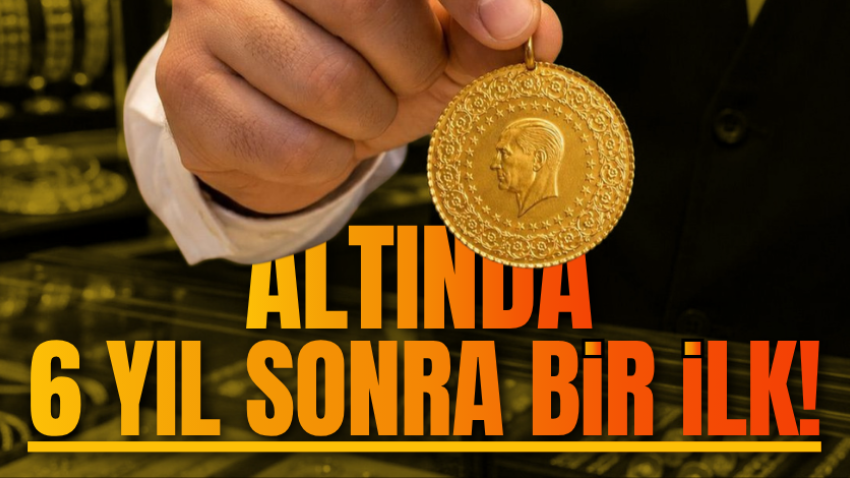 Altında 6 yıl sonra bir ilk!