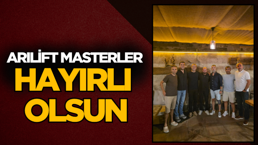 Arılift Masterler hayırlı olsun