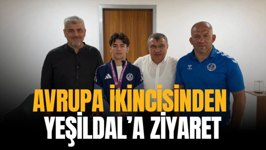 Avrupa ikincisinden Yeşildal’a ziyaret