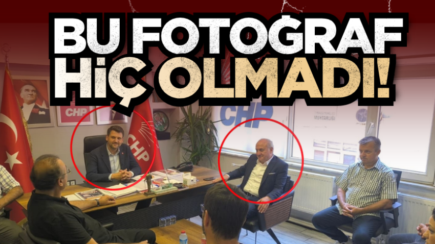 Bu fotoğraf hiç olmadı!