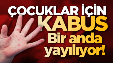Çocuklar için kabus: Bir anda yayılıyor!