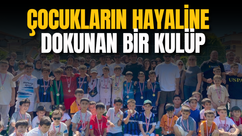 Çocukların hayaline dokunan bir kulüp