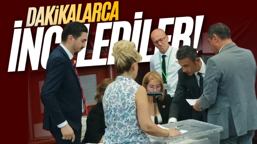 Dakikalarca incelediler! 