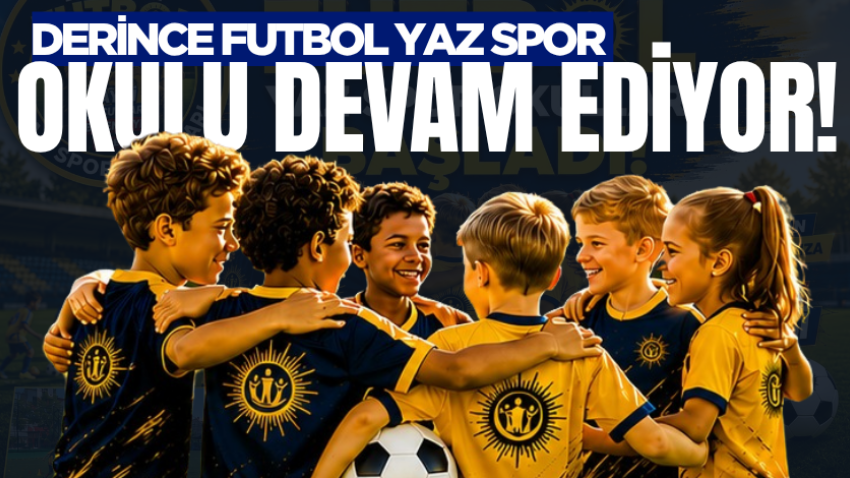 Derince Futbol Yaz Spor Okulu devam ediyor!  