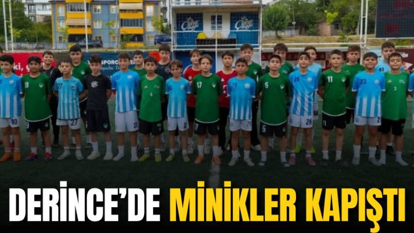 Derince’de minikler kapıştı
