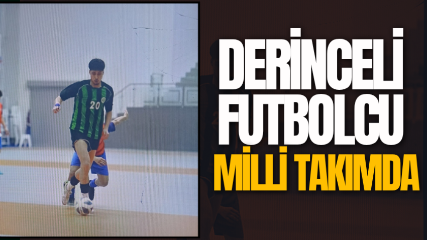 Derinceli futbolcu Milli takımda