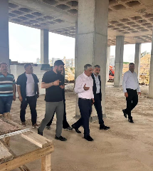 Dilovası'nda dev proje yükseliyor! Yeni belediye binasında çalışmalar sürüyor