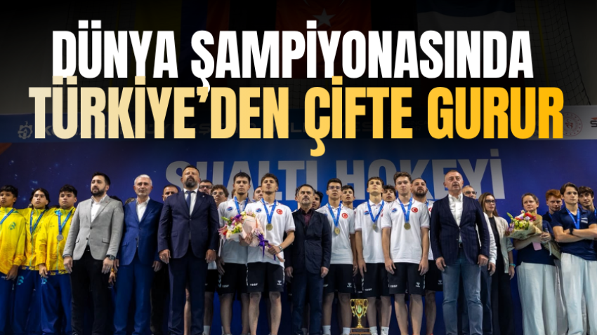 Dünya şampiyonasında Türkiye’den çifte gurur
