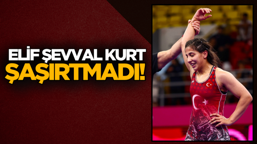 Elif Şevval Kurt şaşırtmadı! 