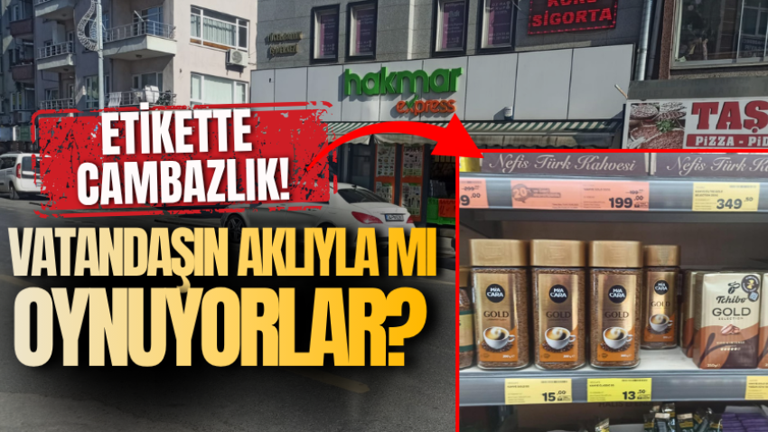 Etikette cambazlık! Vatandaşın aklıyla mı oynuyorlar?