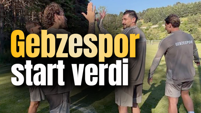Gebzespor start verdi