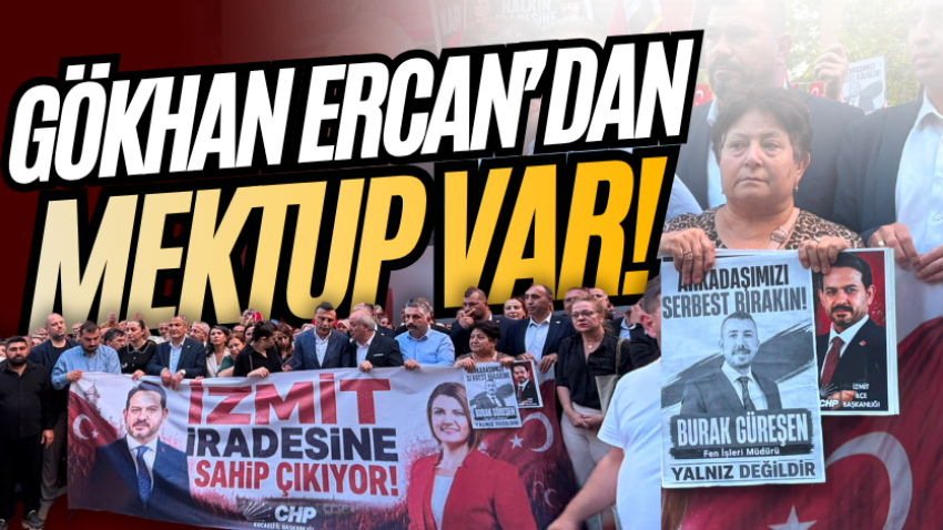Gökhan Ercan’dan mektup var!