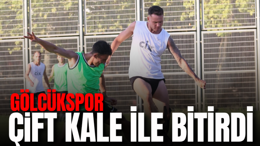 Gölcükspor çift kale ile bitirdi