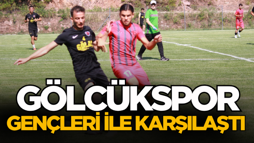 Gölcükspor, gençleri ile karşılaştı