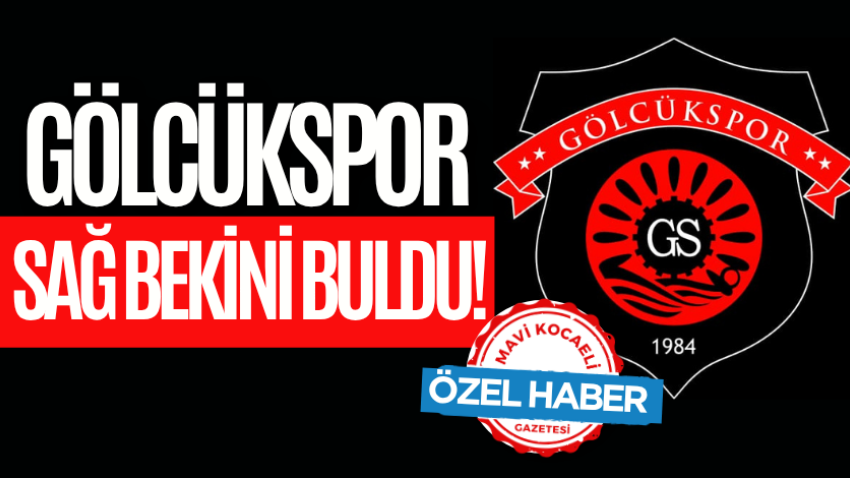 Gölcükspor sağ bekini buldu! 