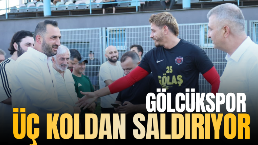 Gölcükspor üç koldan saldırıyor