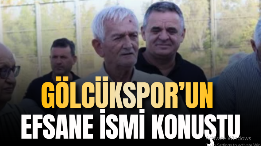 Gölcükspor’un efsane ismi konuştu