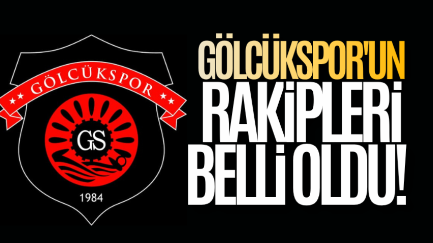Gölcükspor'un rakipleri belli oldu!