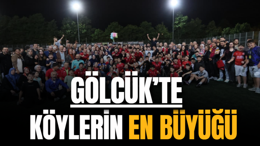 Gölcük’te köylerin en büyüğü