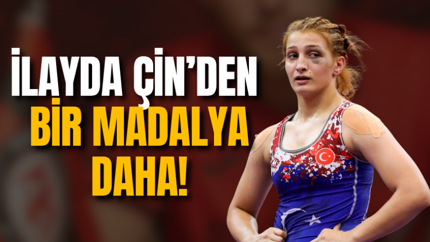 İlayda Çin’den bir madalya daha!