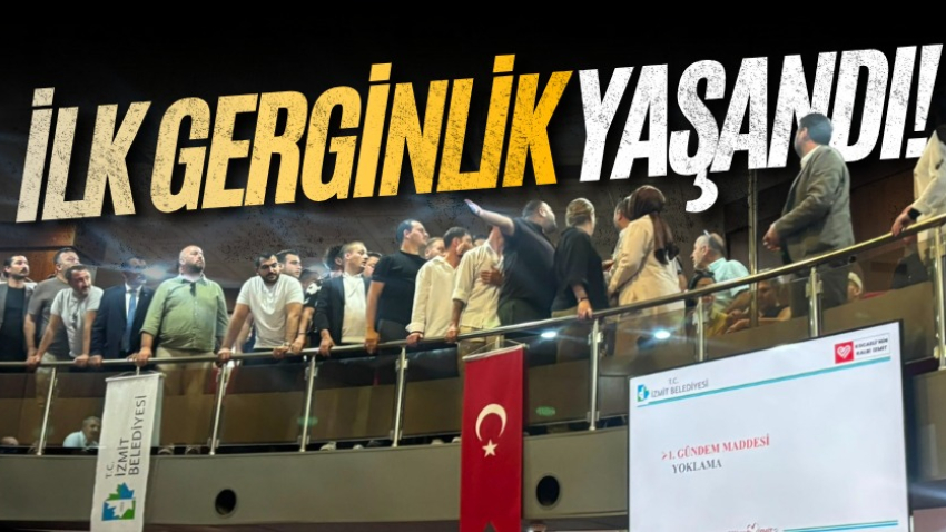 İlk gerginlik yaşandı!