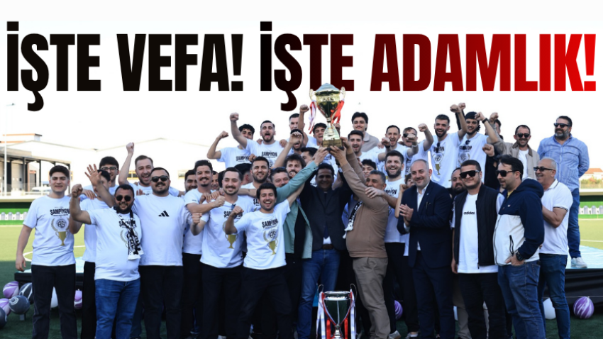 İşte vefa! İşte adamlık!