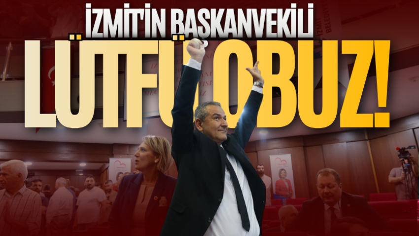İzmit'in başkan vekili Lütfü Obuz! 