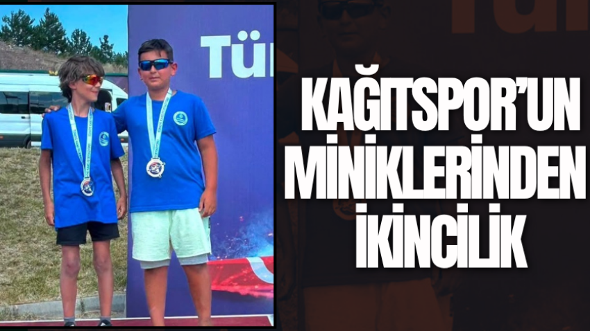Kağıtspor’un miniklerinden ikincilik