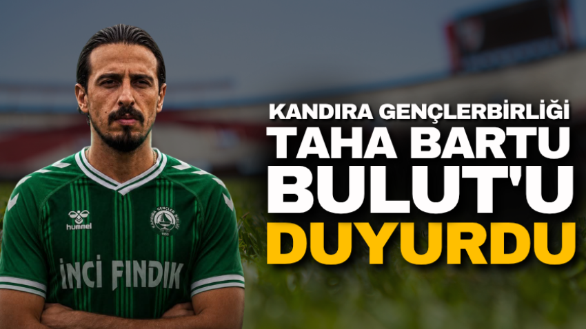 Kandıra Gençlerbirliği Taha Bartu Bulut'u duyurdu