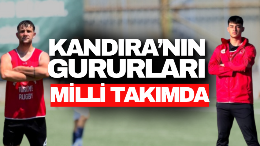 Kandıra’nın gururları Milli Takımda