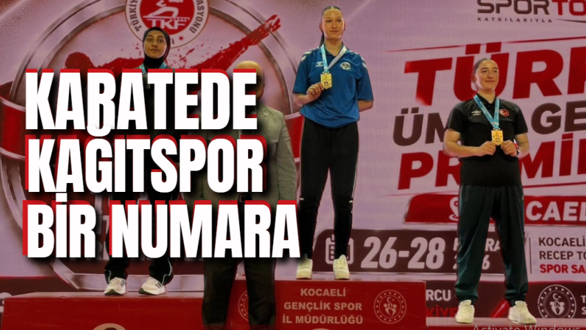 Karatede Kağıtspor bir numara