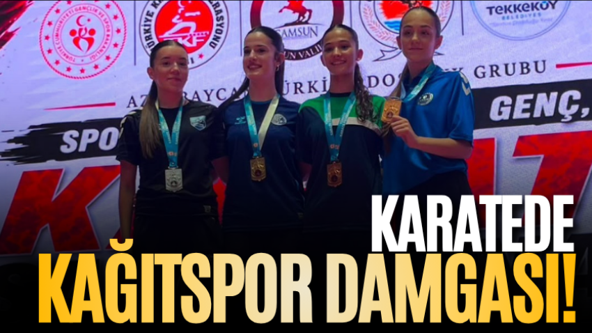 Karatede Kağıtspor damgası!