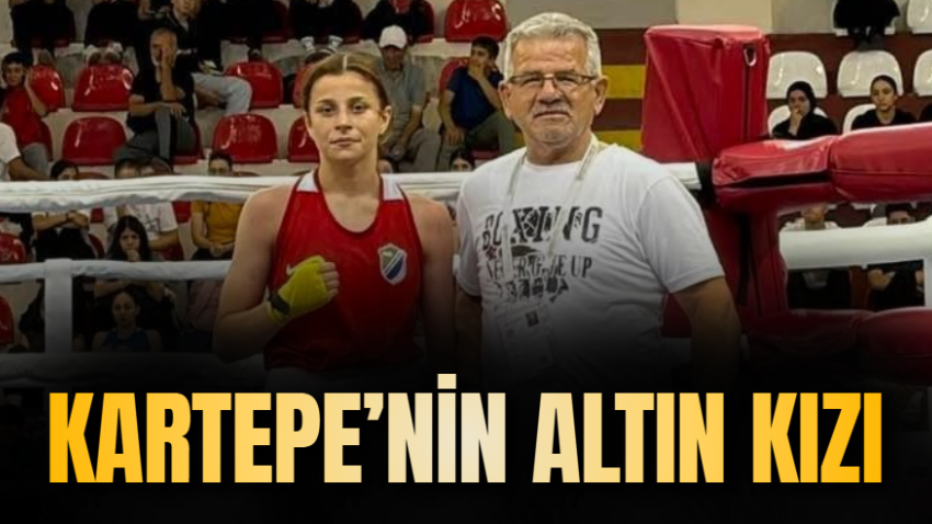 Kartepe’nin altın kızı