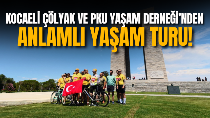 Kocaeli Çölyak ve Pku Yaşam Derneği’nden anlamlı yaşam turu!