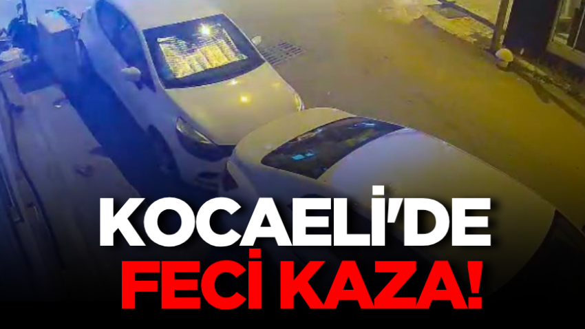 Kocaeli'de feci kaza!
