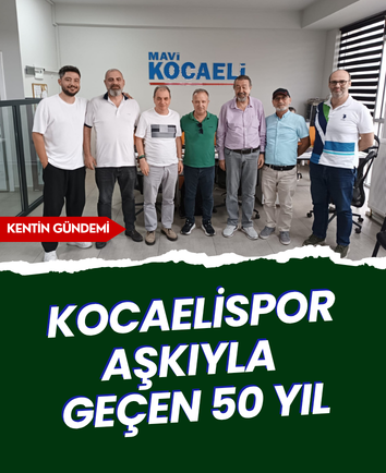 Kocaelispor aşkıyla geçen 50 yıl