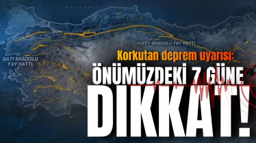 Korkutan deprem uyarısı: Önümüzdeki 7 güne dikkat!
