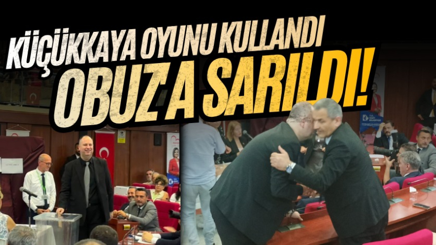 Küçükkaya oyunu kullandı, Obuz'a sarıldı!