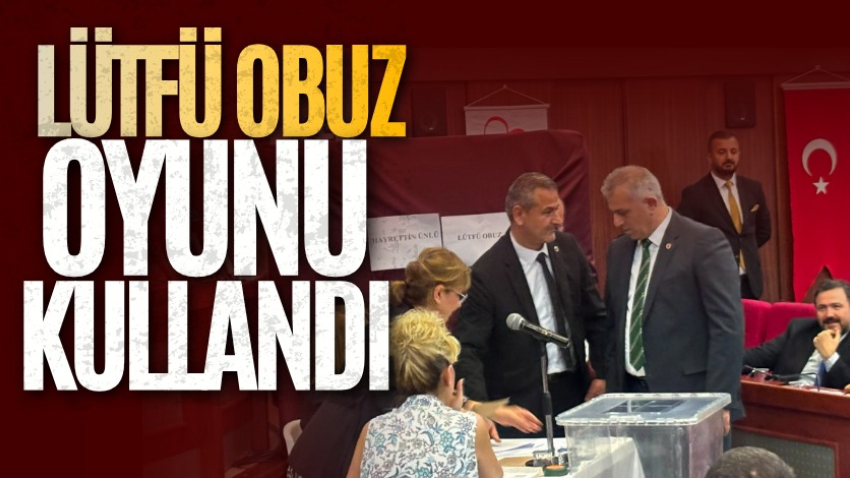 Lütfü Obuz oyunu kullandı