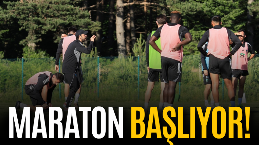 Maraton başlıyor!