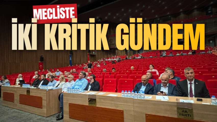 Mecliste iki kritik gündem 