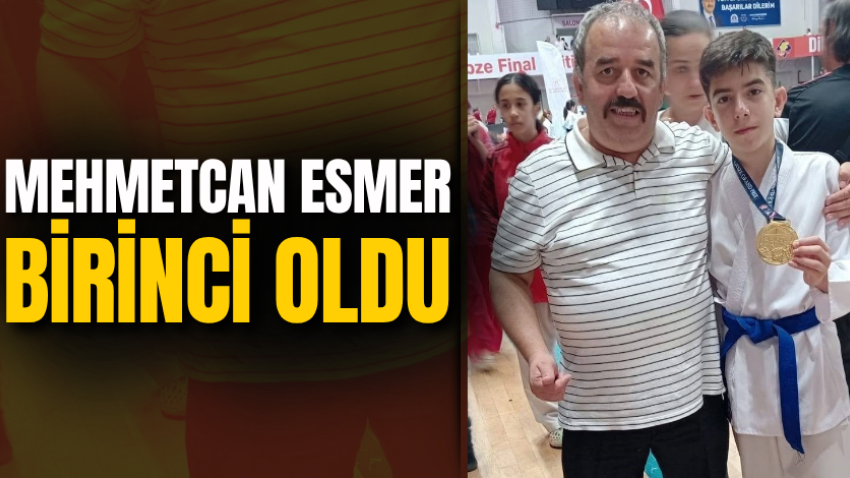 Mehmetcan Esmer birinci oldu