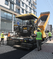 O mahalle 4 bin ton asfaltla yenileniyor