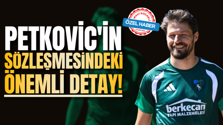 Petkovic'in sözleşmesindeki önemli detay!